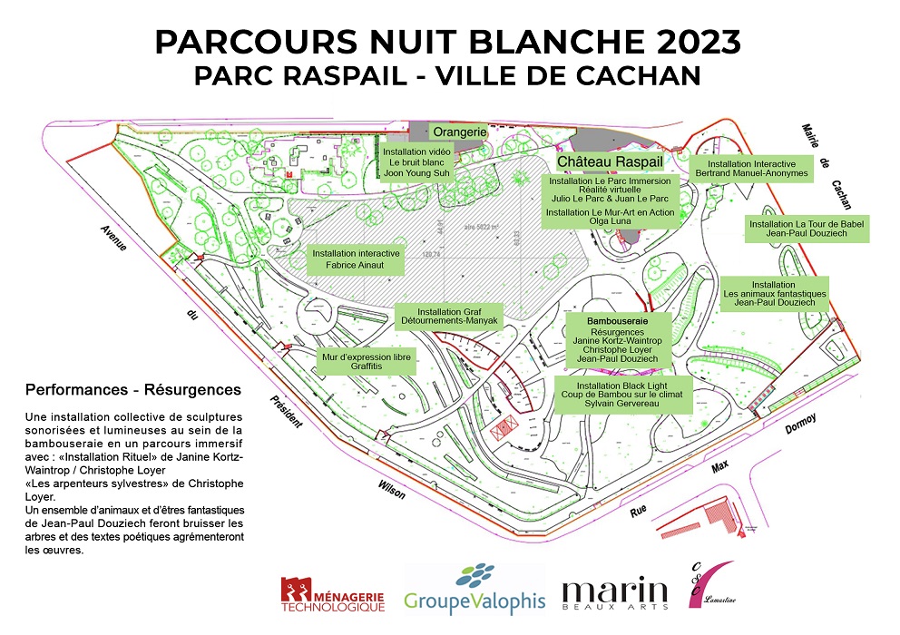 FLYER Nuit blanche plan